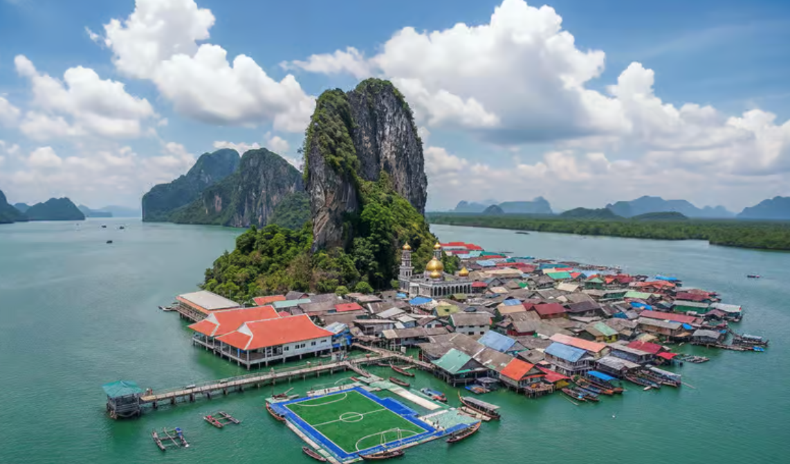 Phang Nga Bay in thailand